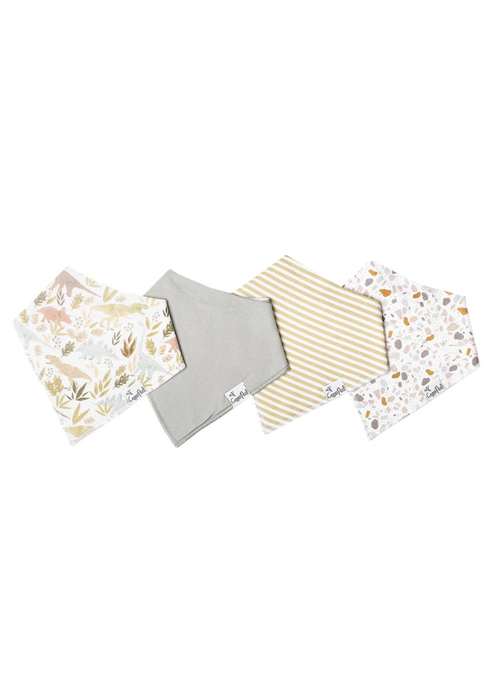 Rex Bandana Bib Set - 4-Pack