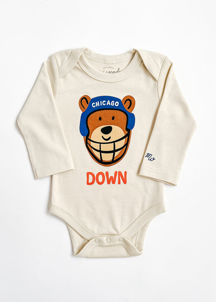 Bear Down Long Sleeve Onesie