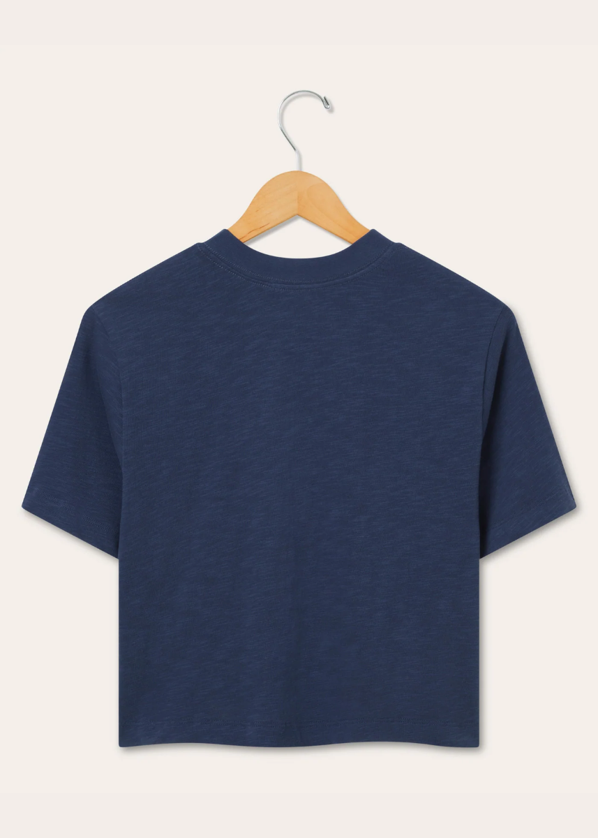 Bears Helmet Crop Tee - True Navy