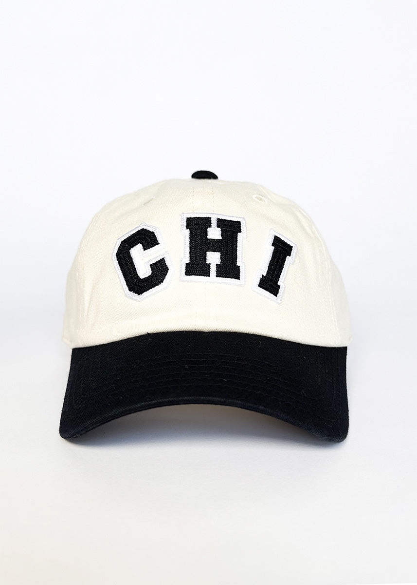 Youth Chi 2-Tone Baseball Cap - Black