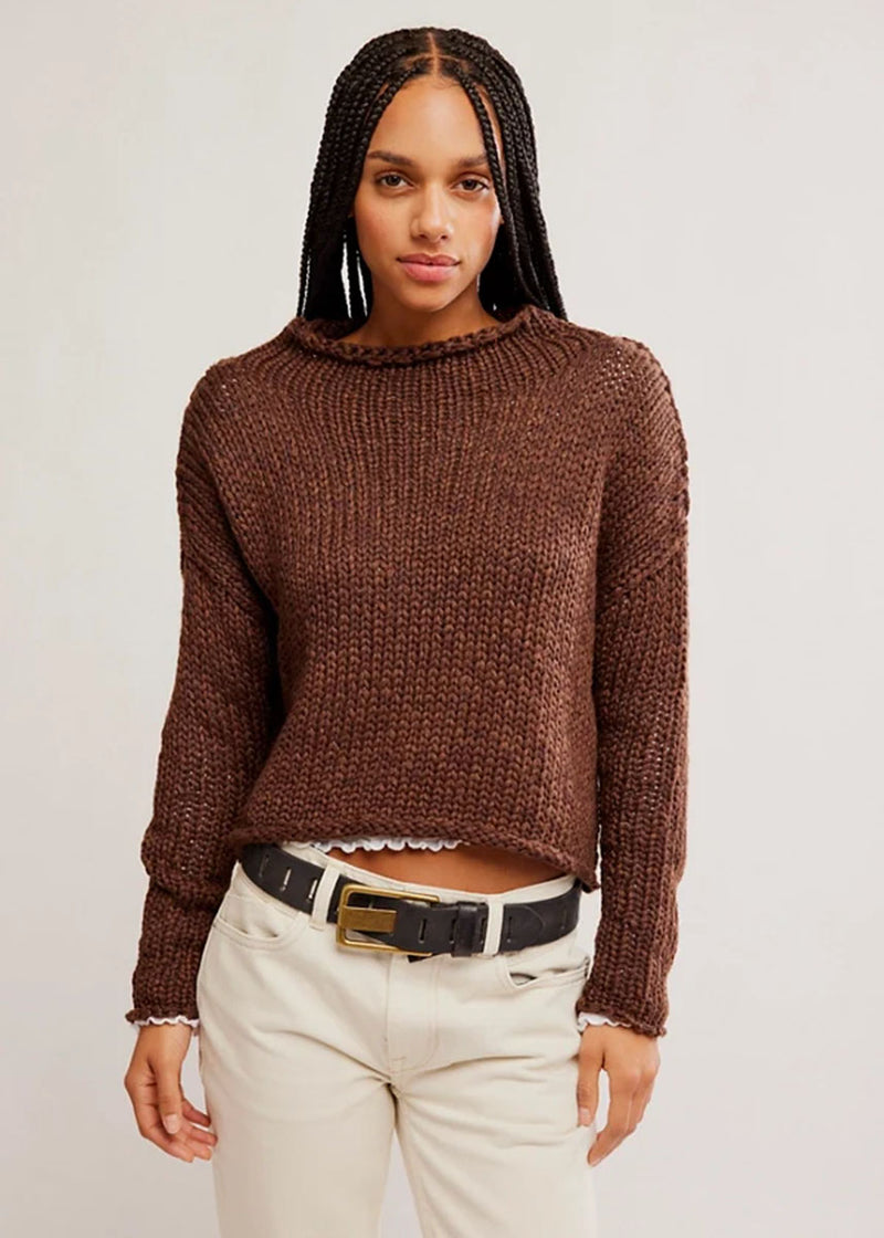 Opal Sweater - Chicory Coffee