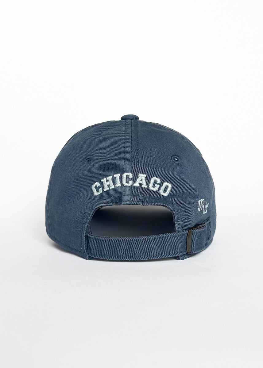 Toddler C Is for Chicago Dad Hat - Blue