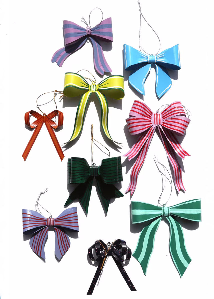 Fancy Bow Ornament - Small