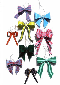 Fancy Bow Ornament - Small