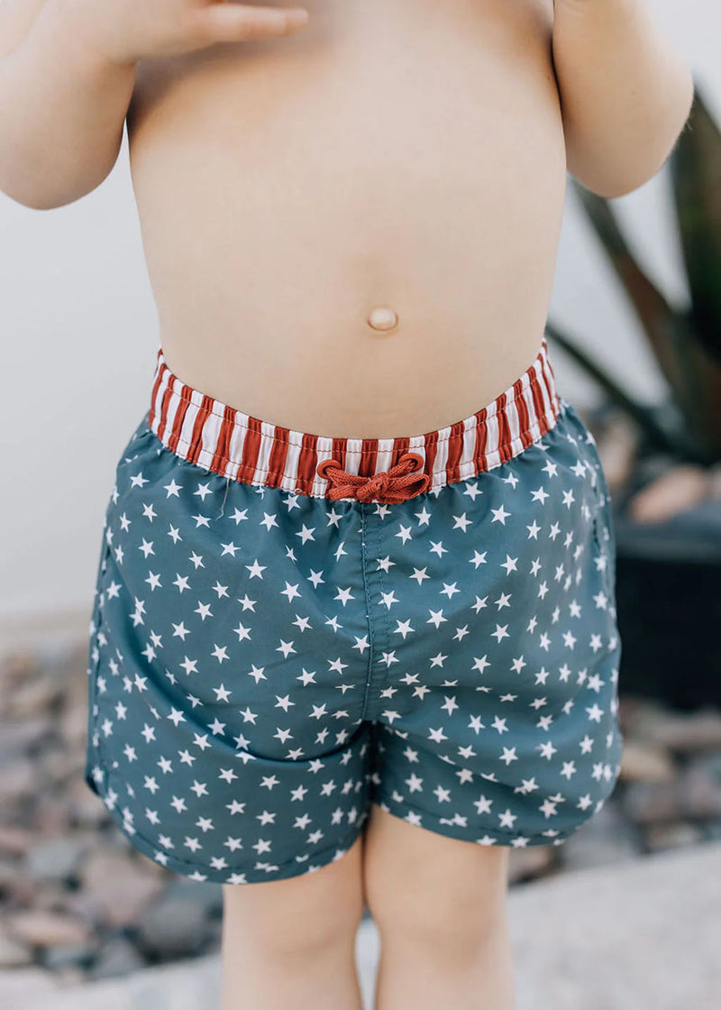 Stars and Stripes Swim Shorts