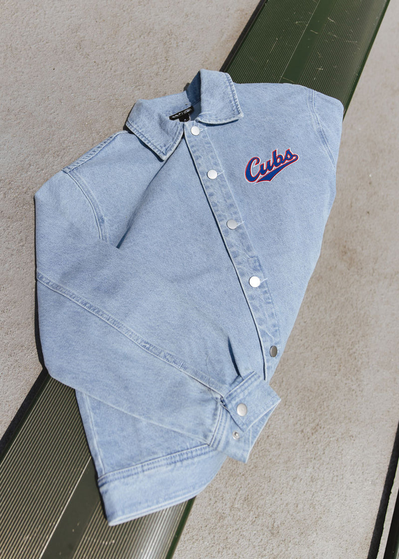 Cubs Denim Patch Jacket