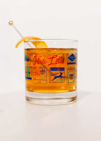 Holiday Matchbooks Rocks Glass