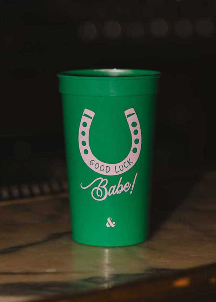 Good Luck Babe! Stadium Cup - Green
