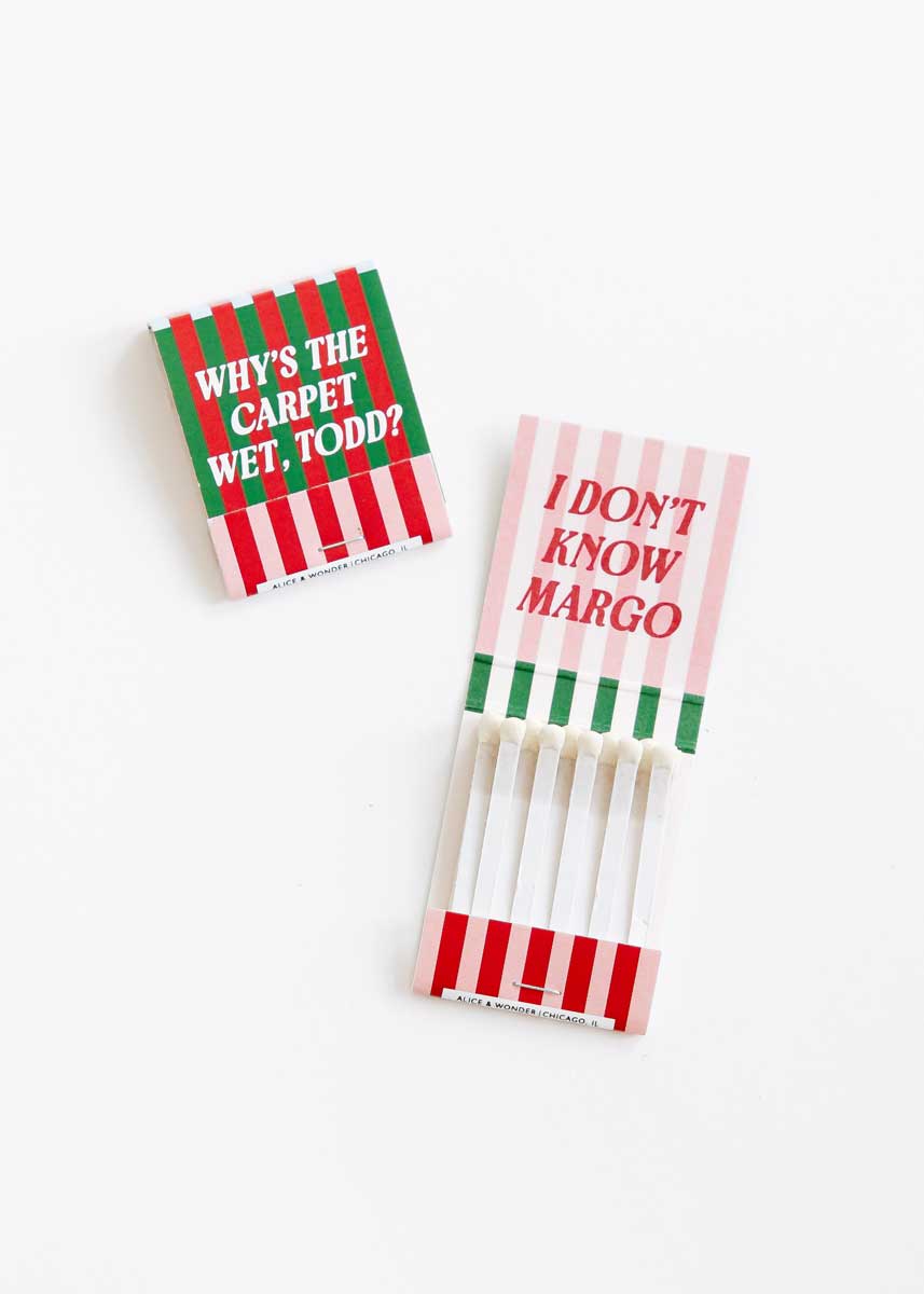 Todd & Margo Matchbook