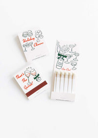 Holiday Cheers Matchbook
