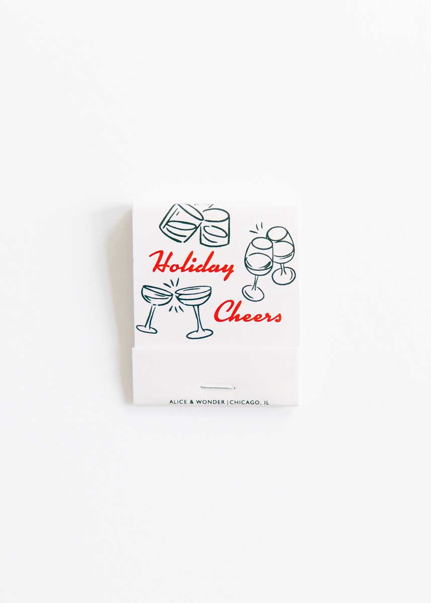 Holiday Cheers Matchbook
