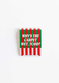 Todd & Margo Matchbook