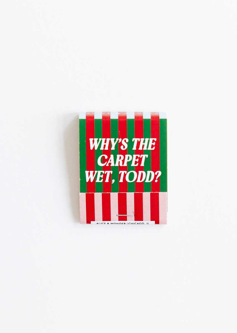 Todd & Margo Matchbook