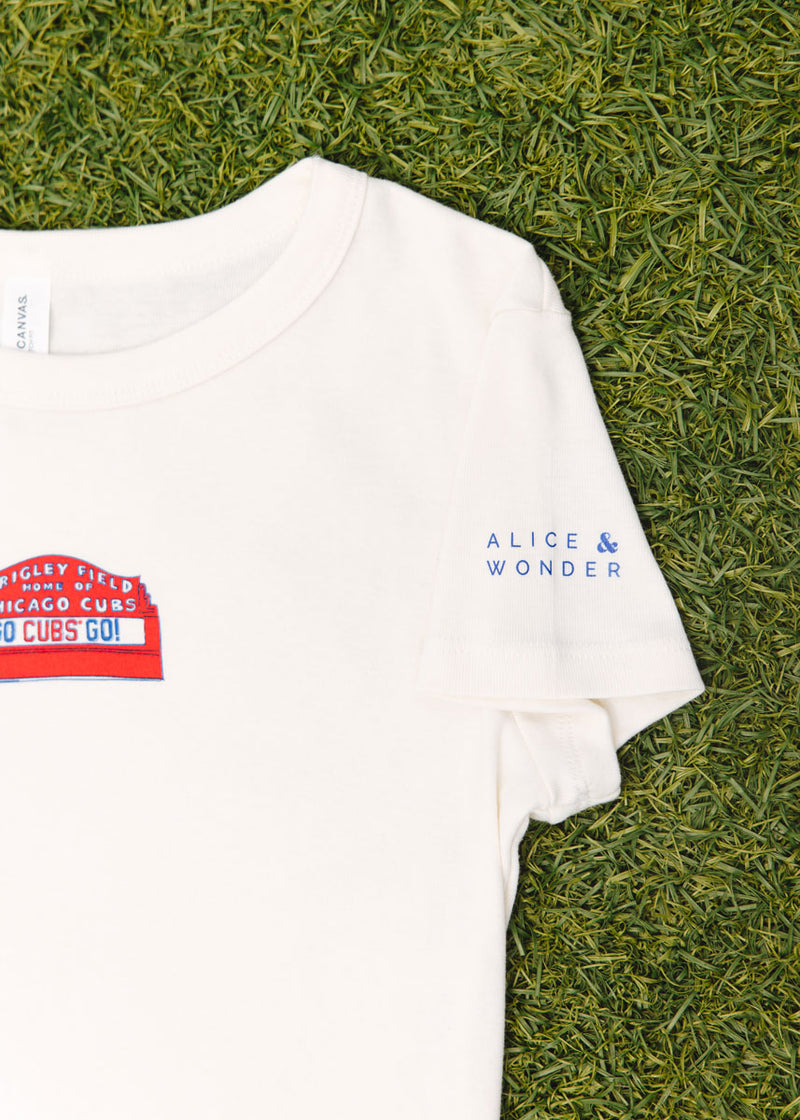Wrigley Field Marquee Baby Tee