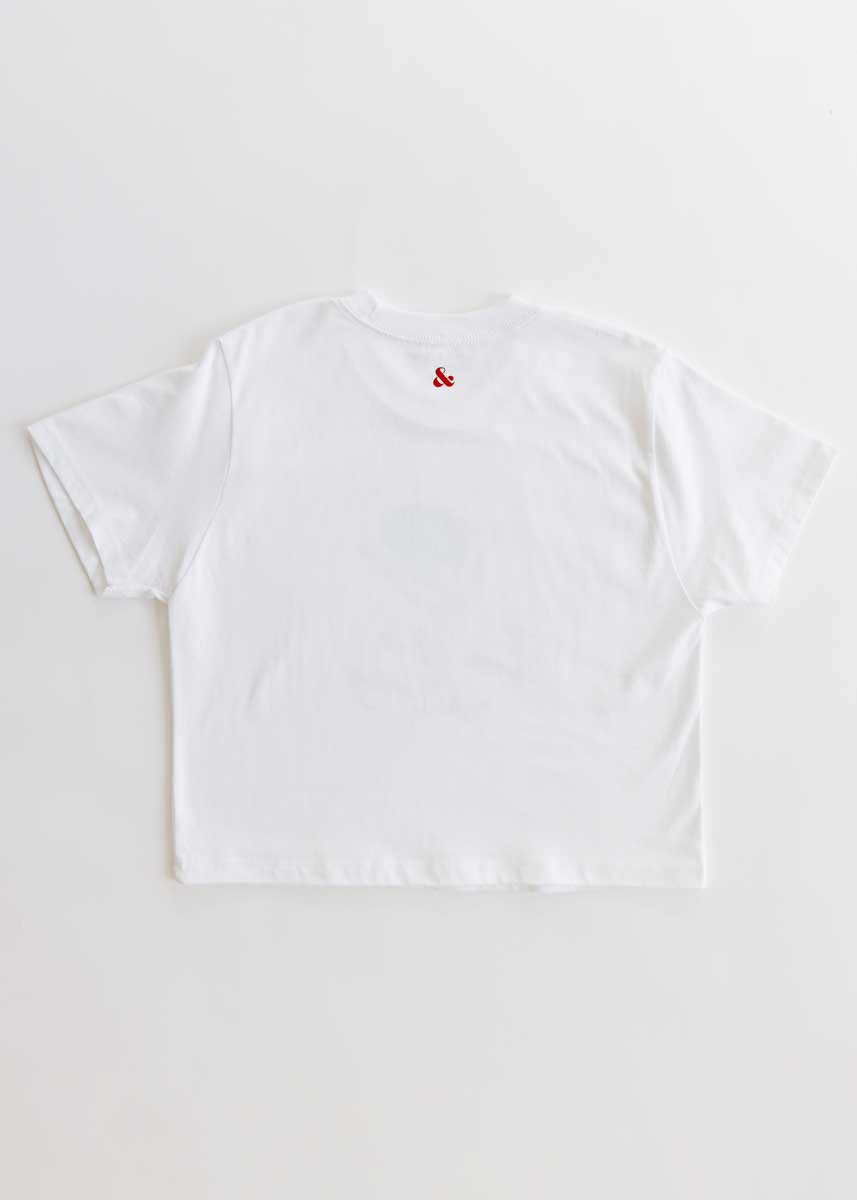 A 'Tini Bit Merry Crop Tee