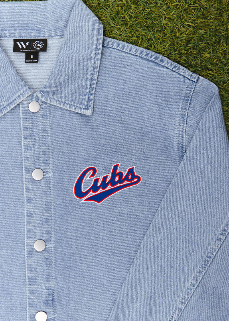Cubs Denim Patch Jacket