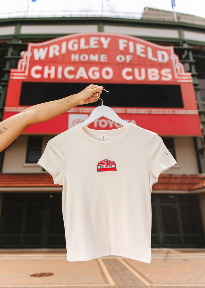 Wrigley Field Marquee Baby Tee