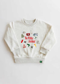 Ya Filthy Animal Icons Sweatshirt - Baby/Toddler