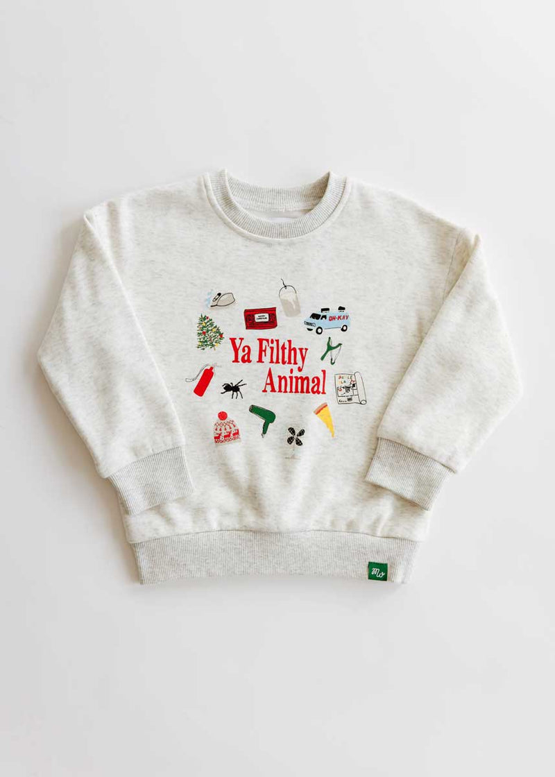 Ya Filthy Animal Icons Sweatshirt - Baby/Toddler