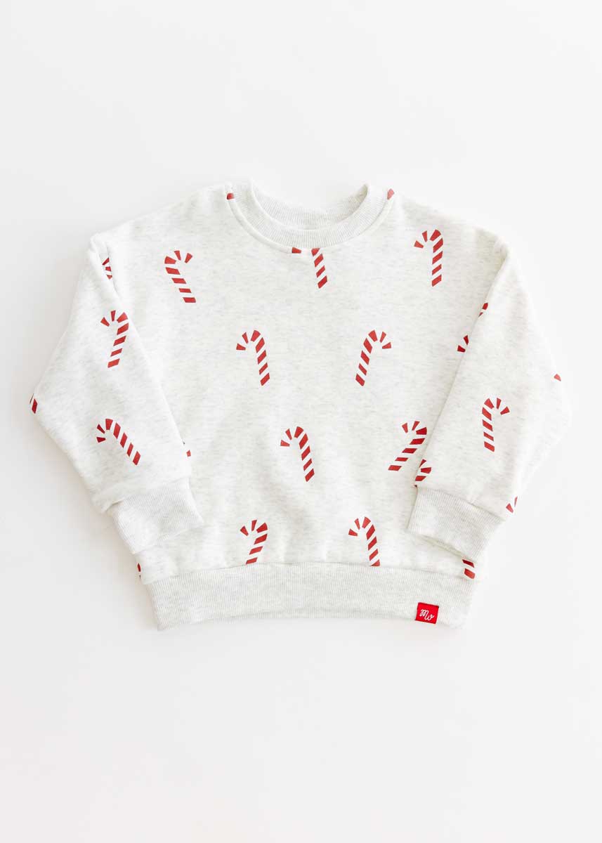 Candy Cane Sweatsuit Set