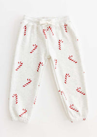 Candy Cane Sweatsuit Set
