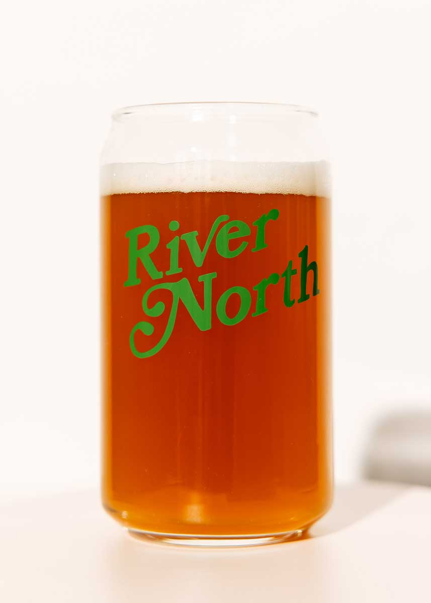 River North Can Glass