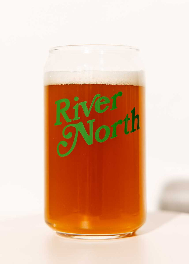River North Can Glass