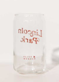 Lincoln Park Can Glass