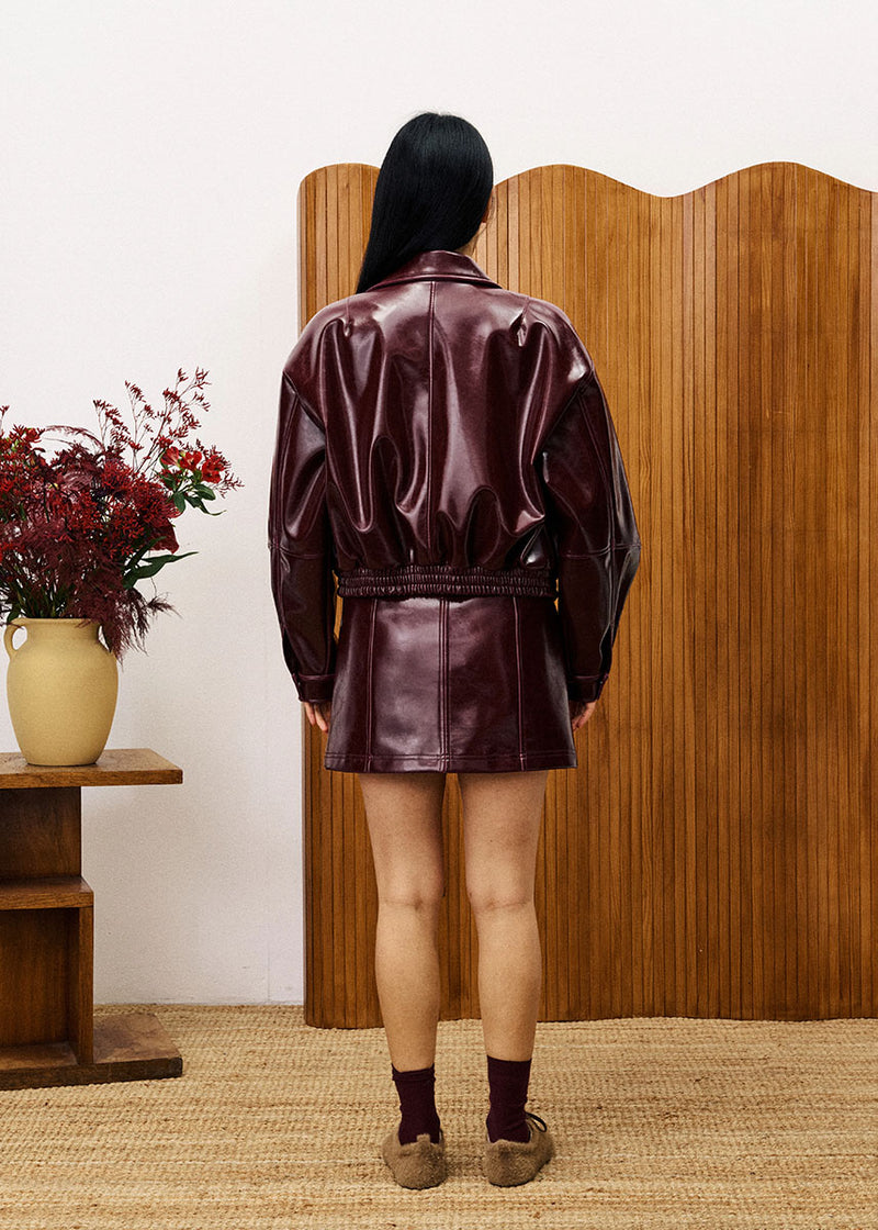 Verne Skirt - Bordeaux