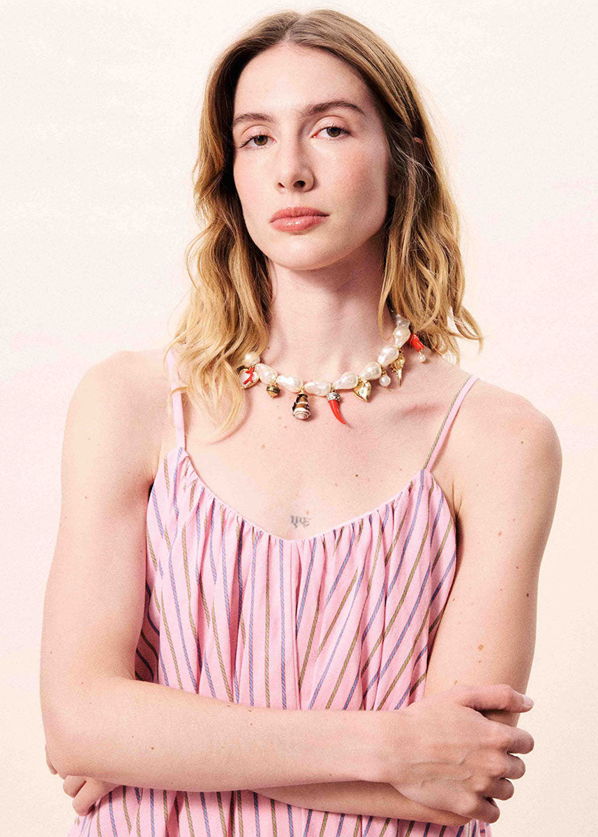 Poroa Dress - Rose