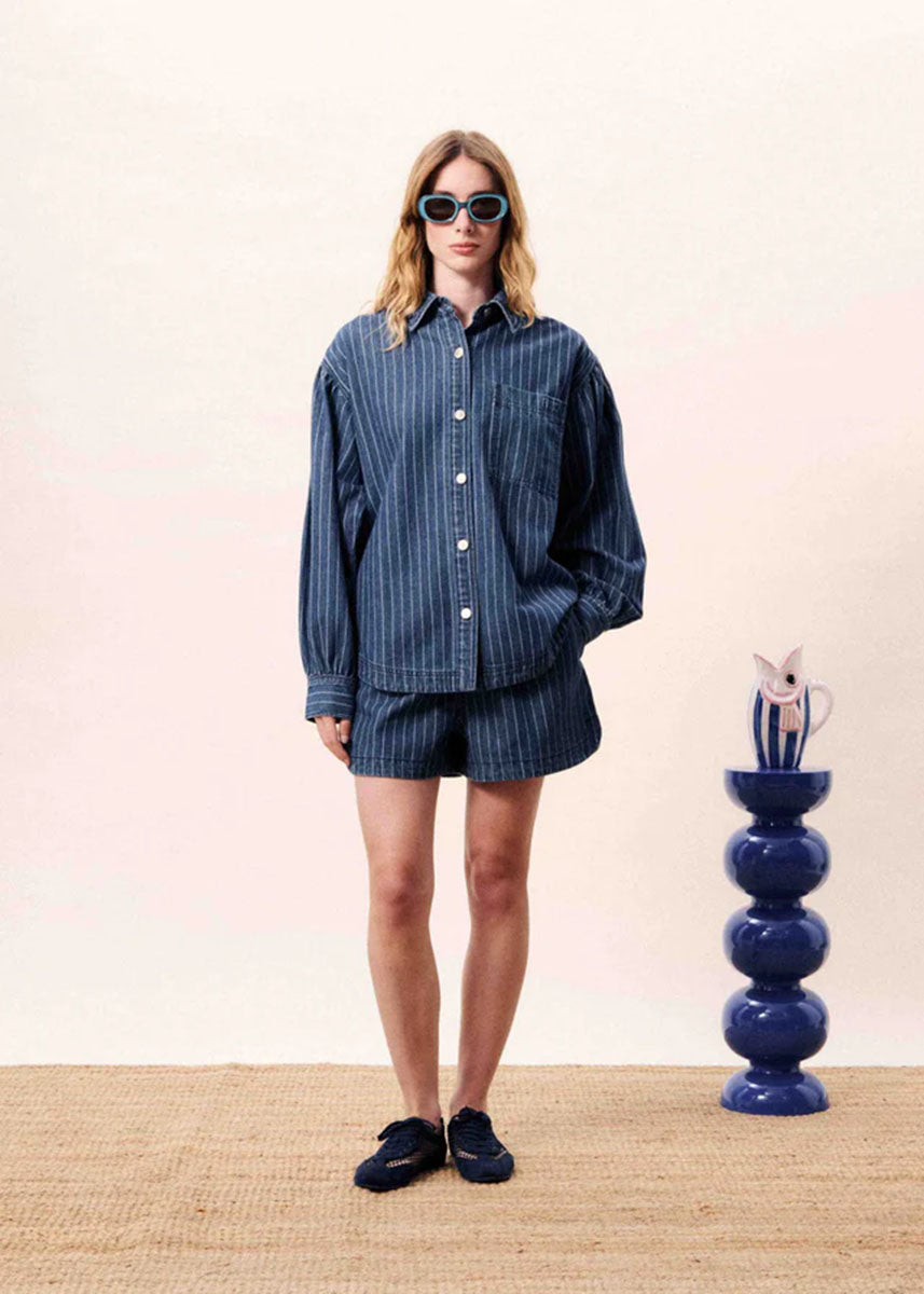 Chicamia Short - Bleu Jean