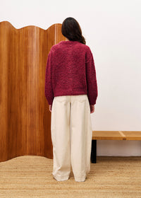 Selkirk Cardigan - Bordeaux
