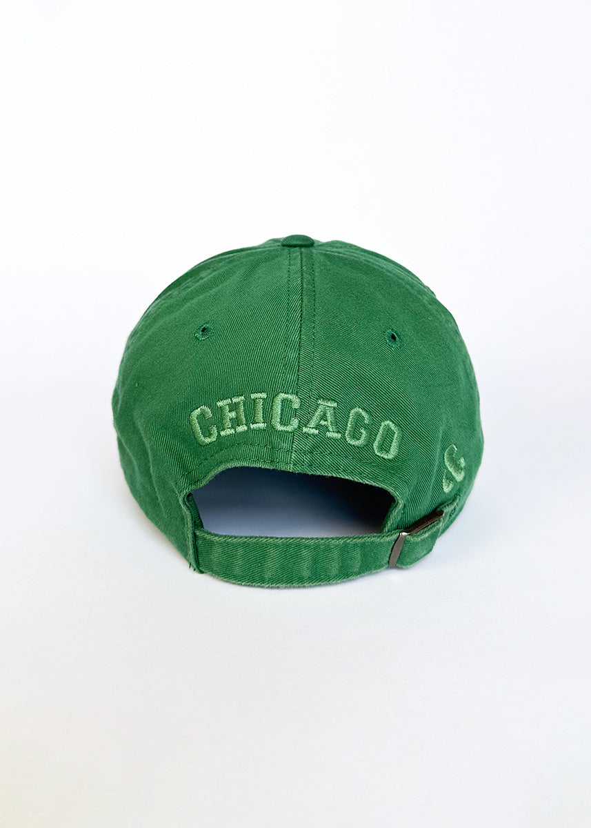 C Is For Chicago Dad Hat - Greenwich Green