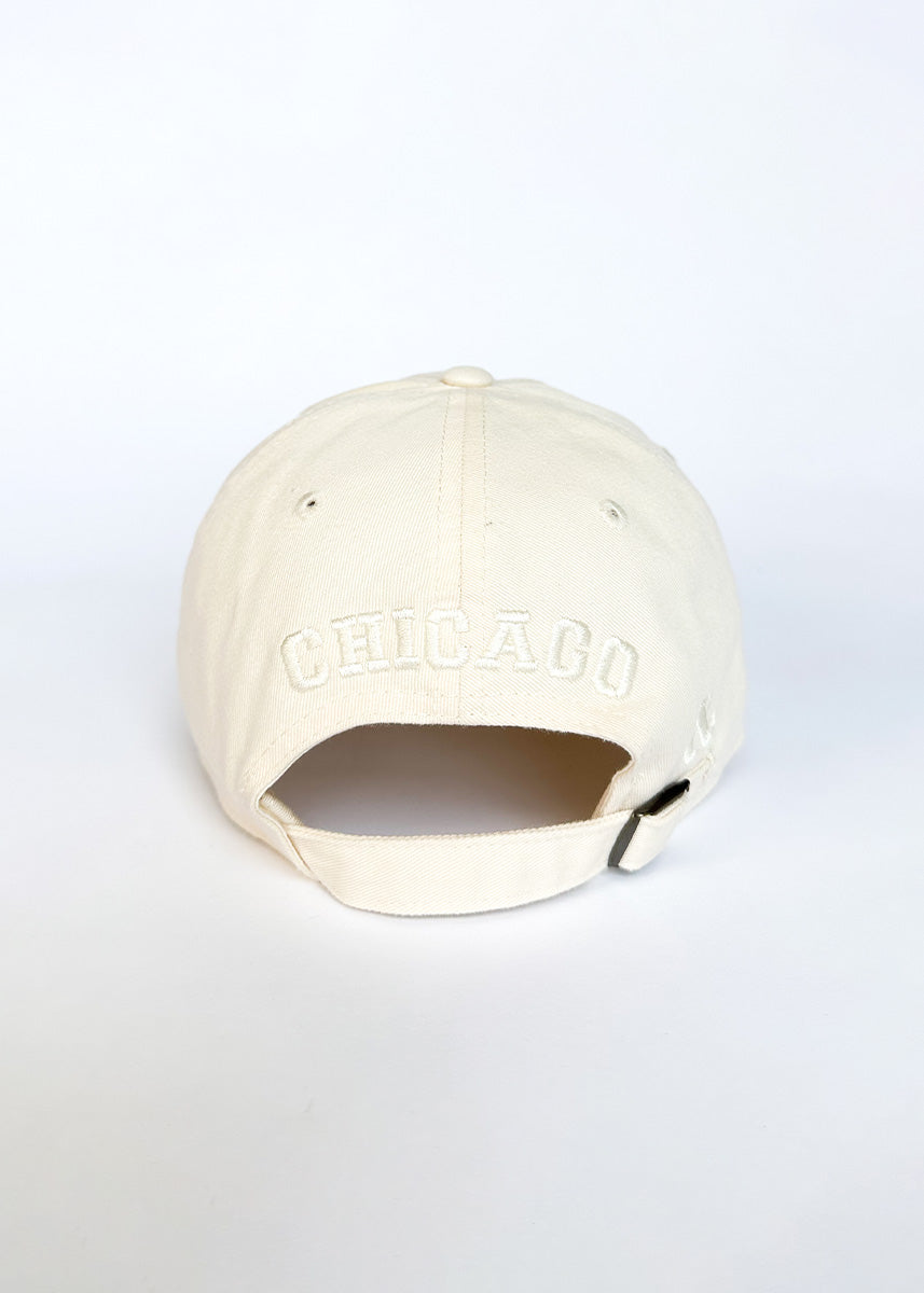 C Is For Chicago Dad Hat - Ivory