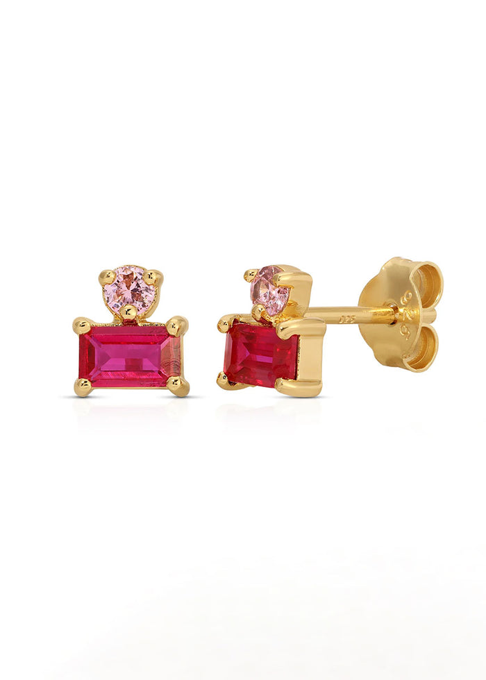 Cleo Ruby Studs