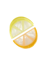 Citrus Slice Claw Clips (2-Pack)