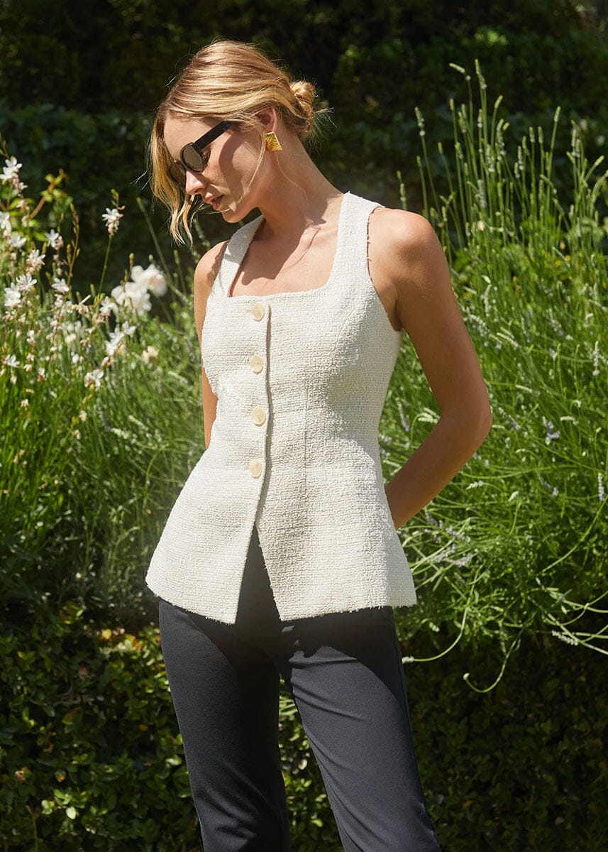 Brunelle Vest - Oatmeal