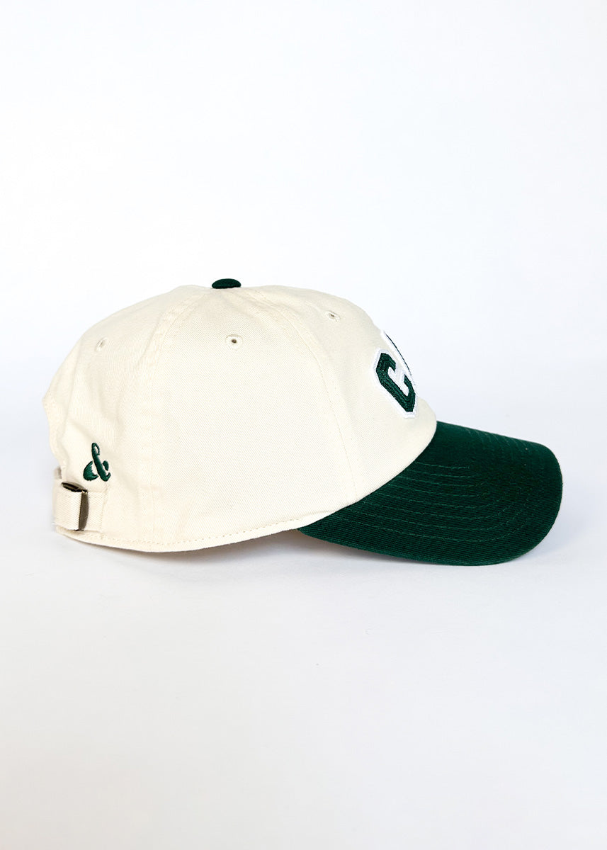 Chi 2-Tone Baseball Cap - Dark Green