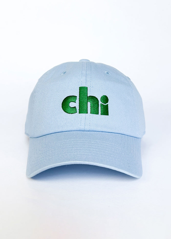 Chi Dad Hat - Blue & Green
