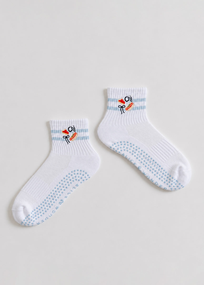 Chi Forever Crew Pilates Sock