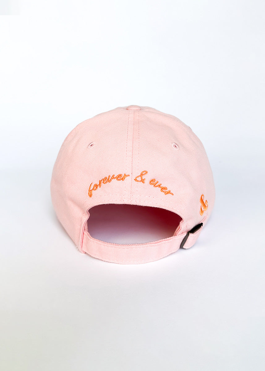Chicago Arch Dad Hat - Pink & Orange