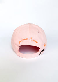 Chicago Arch Dad Hat - Pink & Orange