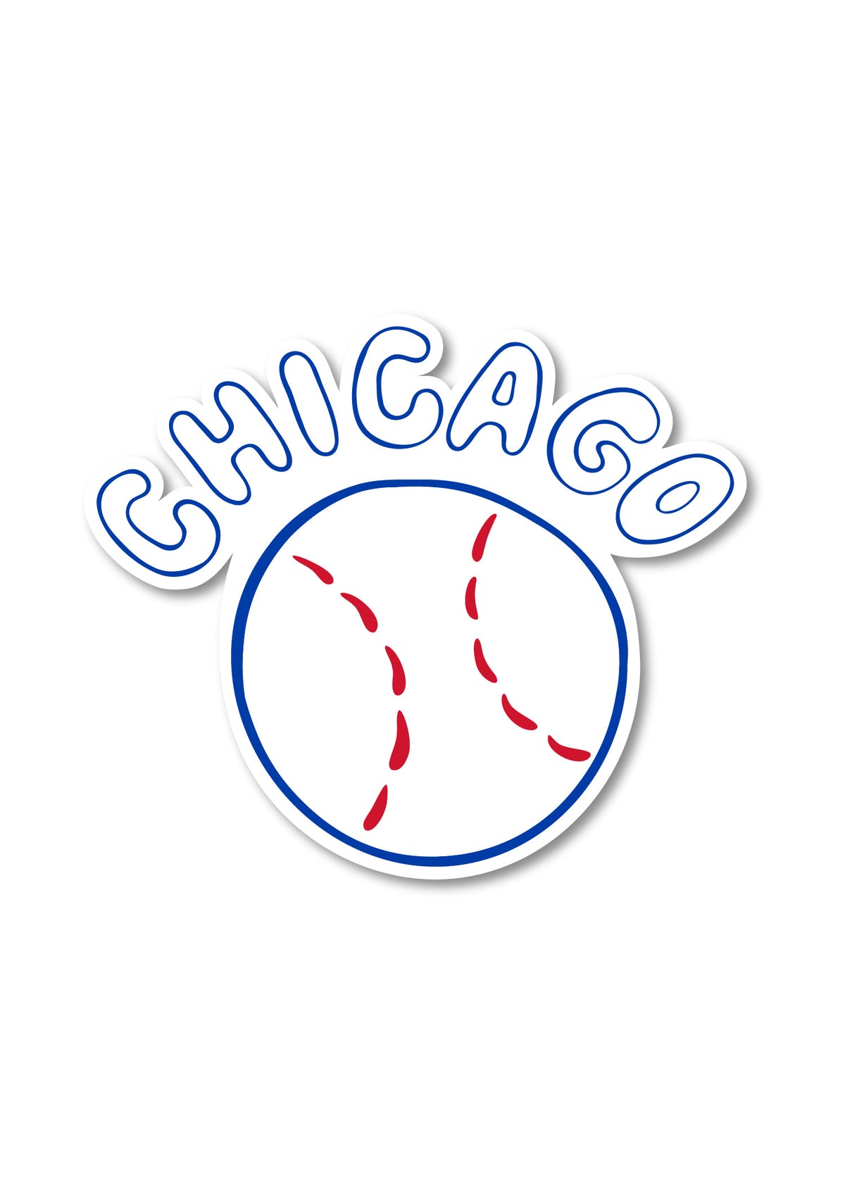 Chicago Ball Sticker