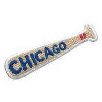 Chicago Baseball Bat Patch