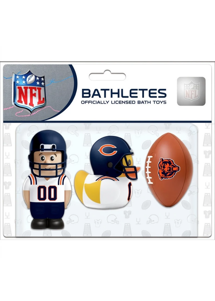 Chicago Bears Bathletes Bath Toys