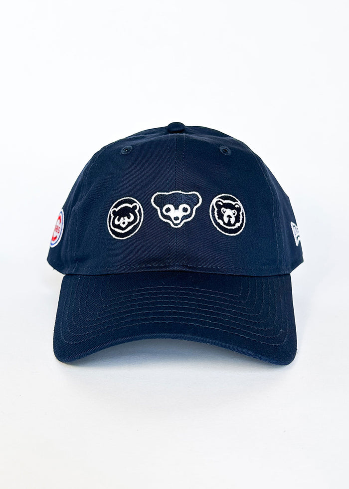 Chicago Cubs Bears Dad Hat - Navy