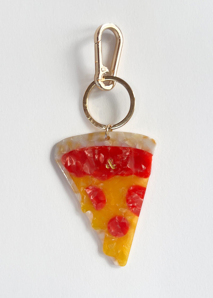 Chicago Pizza Keychain