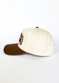 Chicago Puff Baseball Cap - Espresso