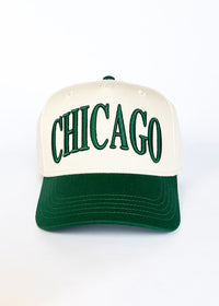 Chicago Puff Baseball Cap - Green