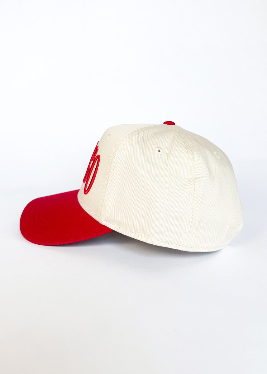 Chicago Puff Baseball Cap - Red